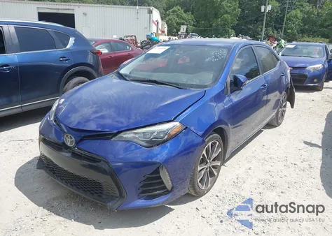 2017 Toyota Corolla Se from USA, damaged, VIN 2T1BURHE3HC819393